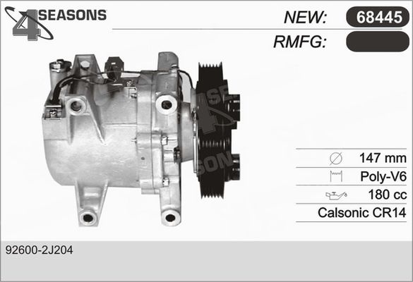 AHE Kompressor,kliimaseade 68445