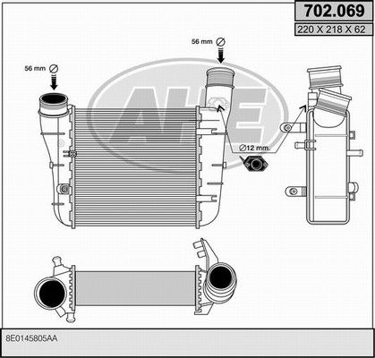 AHE Интеркулер 702.069