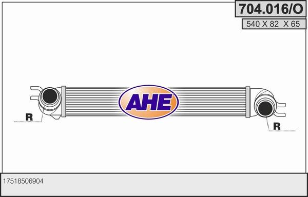 AHE Kompressoriõhu radiaator 704.016/O