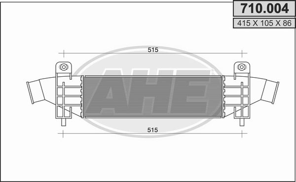 AHE Интеркулер 710.004