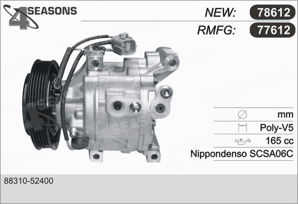 AHE Kompressor,kliimaseade 77612