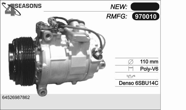 AHE Kompressor,kliimaseade 970010