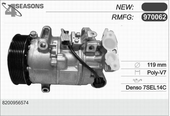 AHE Kompressor,kliimaseade 970062