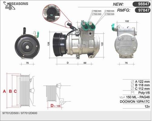 AHE Kompressor,kliimaseade 97847