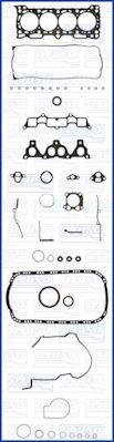 AJUSA Tihendite täiskomplekt, Mootor 50131100