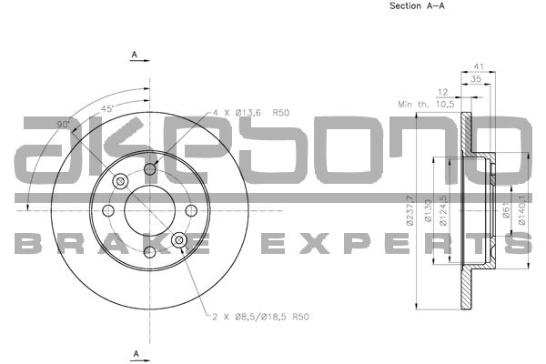 AKEBONO Piduriketas BN-0256