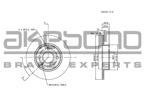 AKEBONO Piduriketas BN-0420