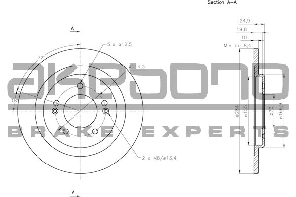 AKEBONO Piduriketas BN-0600E