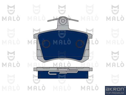 AKRON-MALÒ Комплект тормозных колодок, дисковый тормоз 1050012
