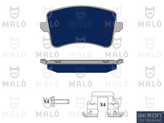 AKRON-MALÒ Комплект тормозных колодок, дисковый тормоз 1050163