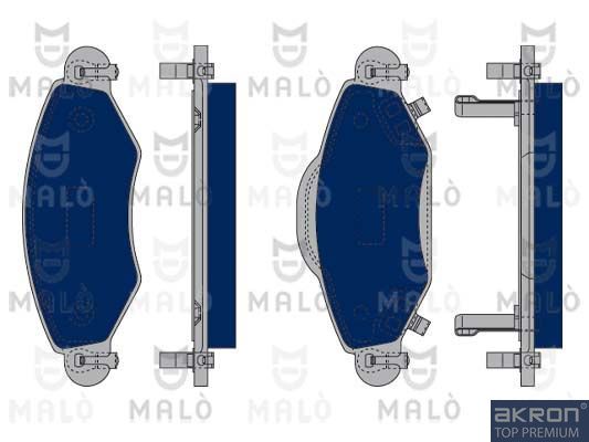 AKRON-MALÒ Комплект тормозных колодок, дисковый тормоз 1050169