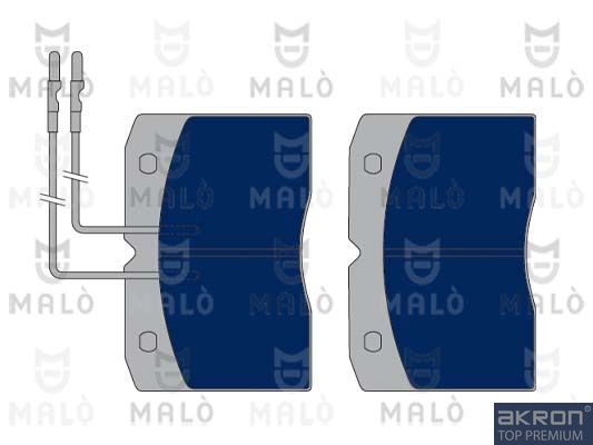 AKRON-MALÒ Piduriklotsi komplekt,ketaspidur 1050264