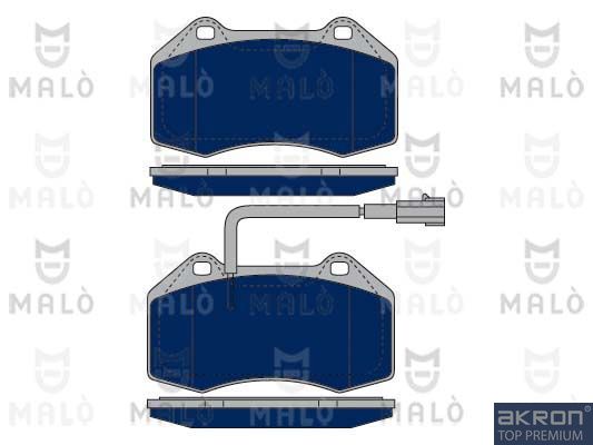 AKRON-MALÒ Piduriklotsi komplekt,ketaspidur 1050287