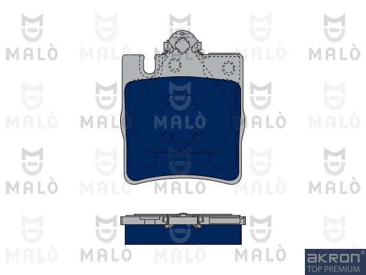 AKRON-MALÒ Комплект тормозных колодок, дисковый тормоз 1050292