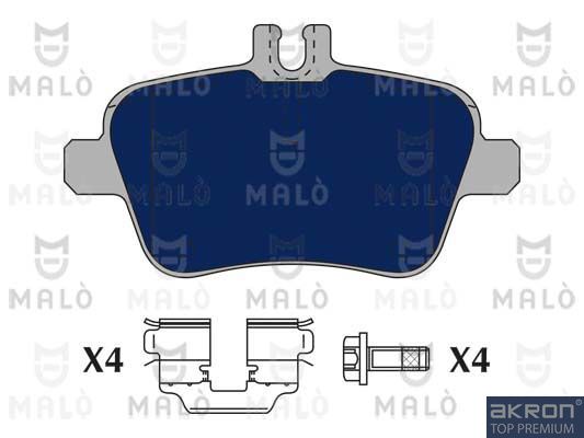 AKRON-MALÒ Комплект тормозных колодок, дисковый тормоз 1050946