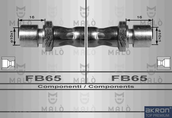 AKRON-MALÒ Тормозной шланг 80112