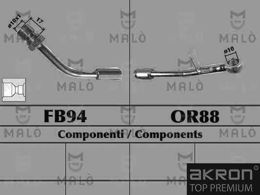 AKRON-MALÒ Pidurivoolik 80636