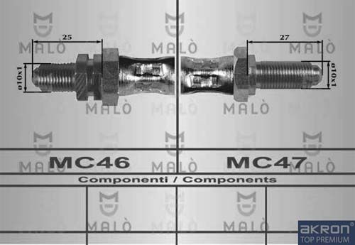 AKRON-MALÒ Тормозной шланг 8690