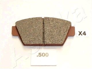 ASHIKA Комплект тормозных колодок, дисковый тормоз 51-05-500