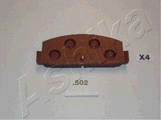 ASHIKA Комплект тормозных колодок, дисковый тормоз 51-05-502