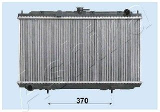 ASHIKA Radiaator,mootorijahutus RDA213052