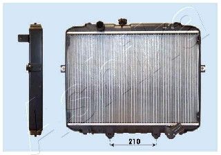 ASHIKA Radiaator,mootorijahutus RDA283106