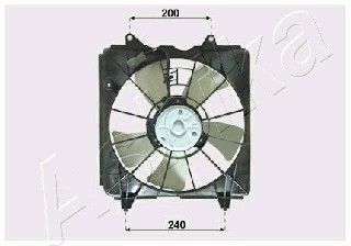 ASHIKA Ventilaator,mootorijahutus VNT192001