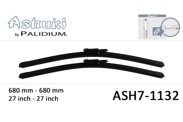 ASHUKI Klaasipuhastaja kumm ASH7-1132