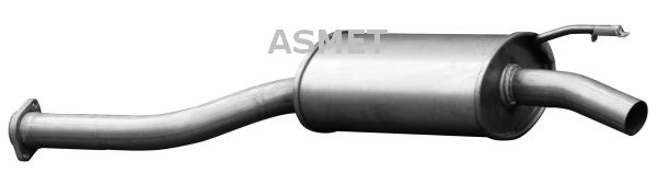 ASMET Средний глушитель выхлопных газов 01.011