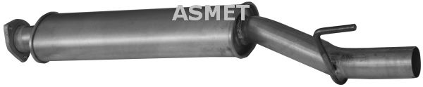 ASMET Средний глушитель выхлопных газов 01.046