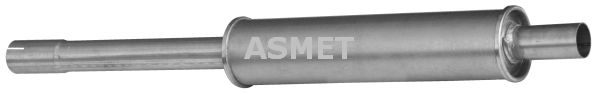 ASMET Средний глушитель выхлопных газов 03.040