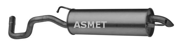 ASMET Глушитель выхлопных газов конечный 03.071