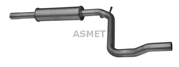 ASMET Средний глушитель выхлопных газов 03.083