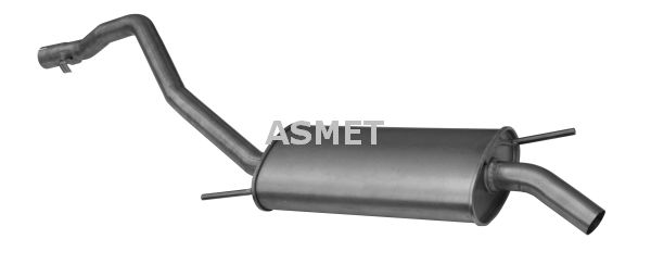 ASMET Глушитель выхлопных газов конечный 04.061