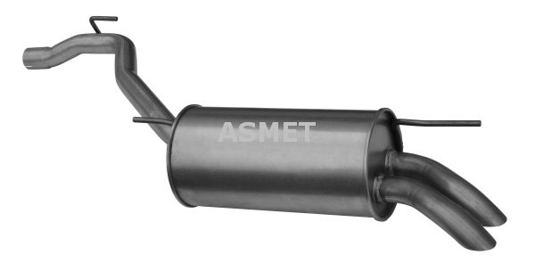 ASMET Глушитель выхлопных газов конечный 04.080
