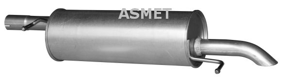 ASMET Глушитель выхлопных газов конечный 04.083