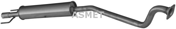 ASMET Средний глушитель выхлопных газов 05.125