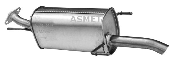 ASMET Глушитель выхлопных газов конечный 05.173