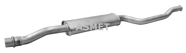 ASMET Средний глушитель выхлопных газов 09.053