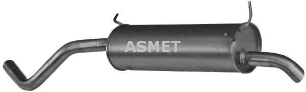 ASMET Глушитель выхлопных газов конечный 10.048