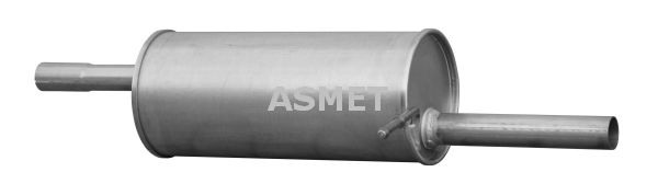 ASMET Глушитель выхлопных газов конечный 10.101