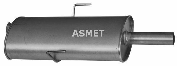 ASMET Средний глушитель выхлопных газов 10.111