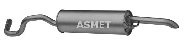 ASMET Глушитель выхлопных газов конечный 21.014
