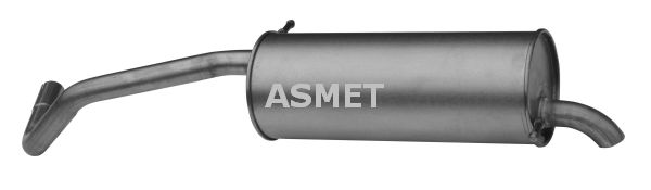ASMET Глушитель выхлопных газов конечный 21.016