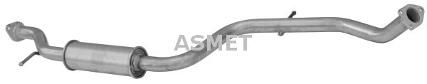 ASMET Средний глушитель выхлопных газов 26.011