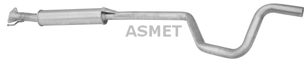 ASMET Средний глушитель выхлопных газов 30.009