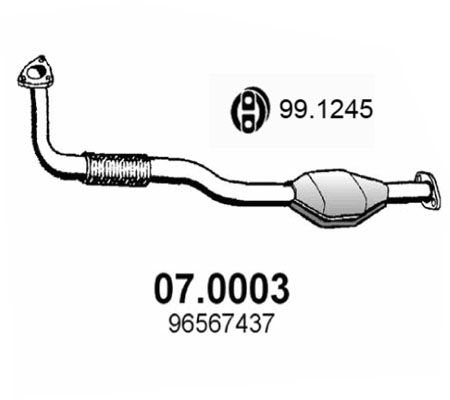 ASSO Катализатор 07.0003