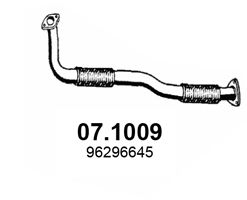 ASSO Труба выхлопного газа 07.1009