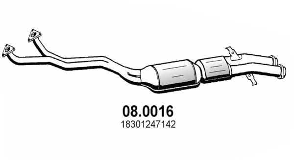 ASSO Katalüsaator 08.0016