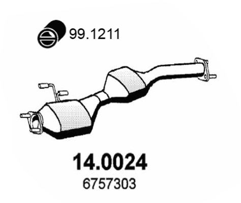 ASSO Katalüsaator 14.0024